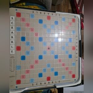 Scrabble Deluxe Word Board Game